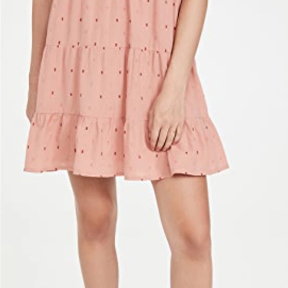 Roller Rabbit Acote Pamela 100%Cotton Short Sleeves Tiered Mini Dress size Small - Picture 11 of 11